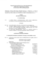 1-2020.(III.11.) költségvetési rendelet 2020 – Magyaregres